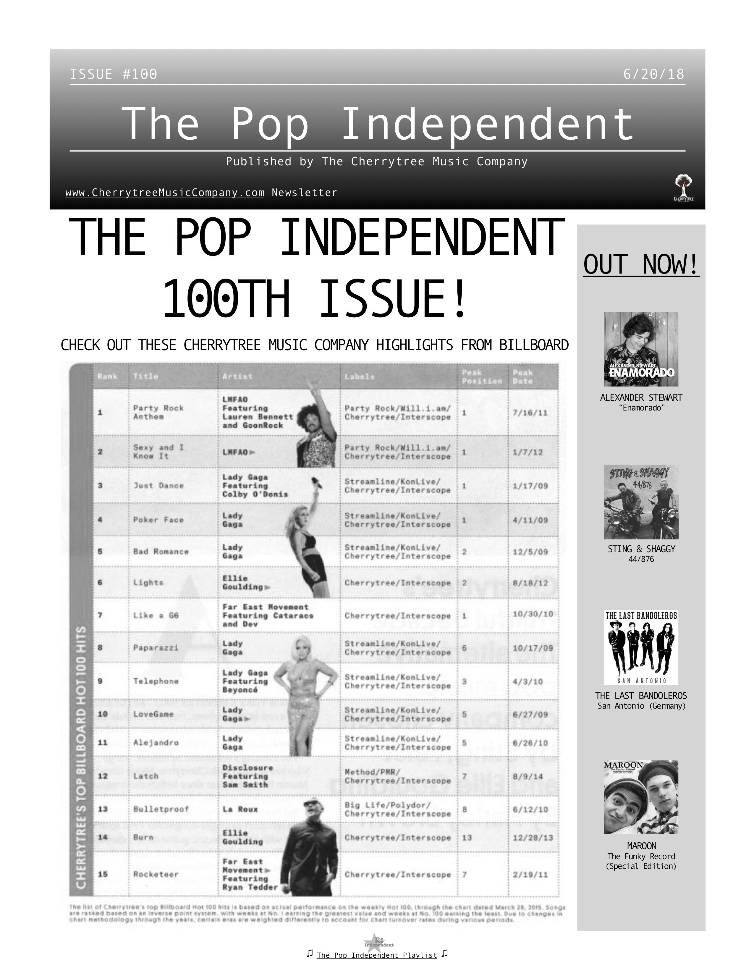 The Pop Independent, issue 100