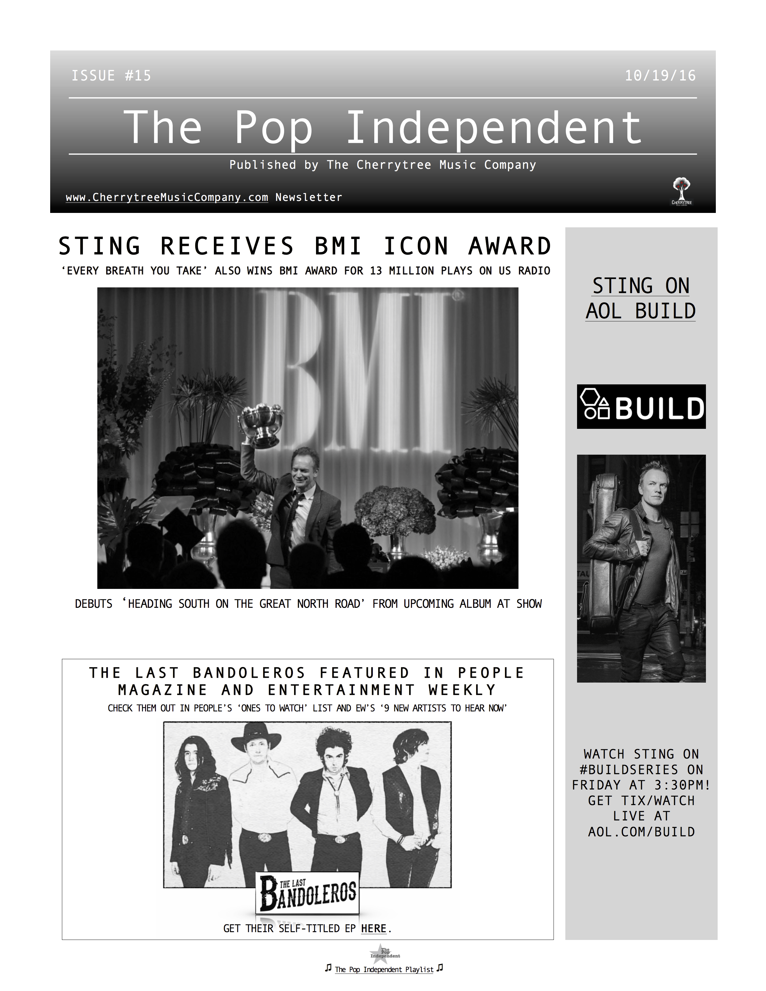 The Pop Alternative, Issue 15