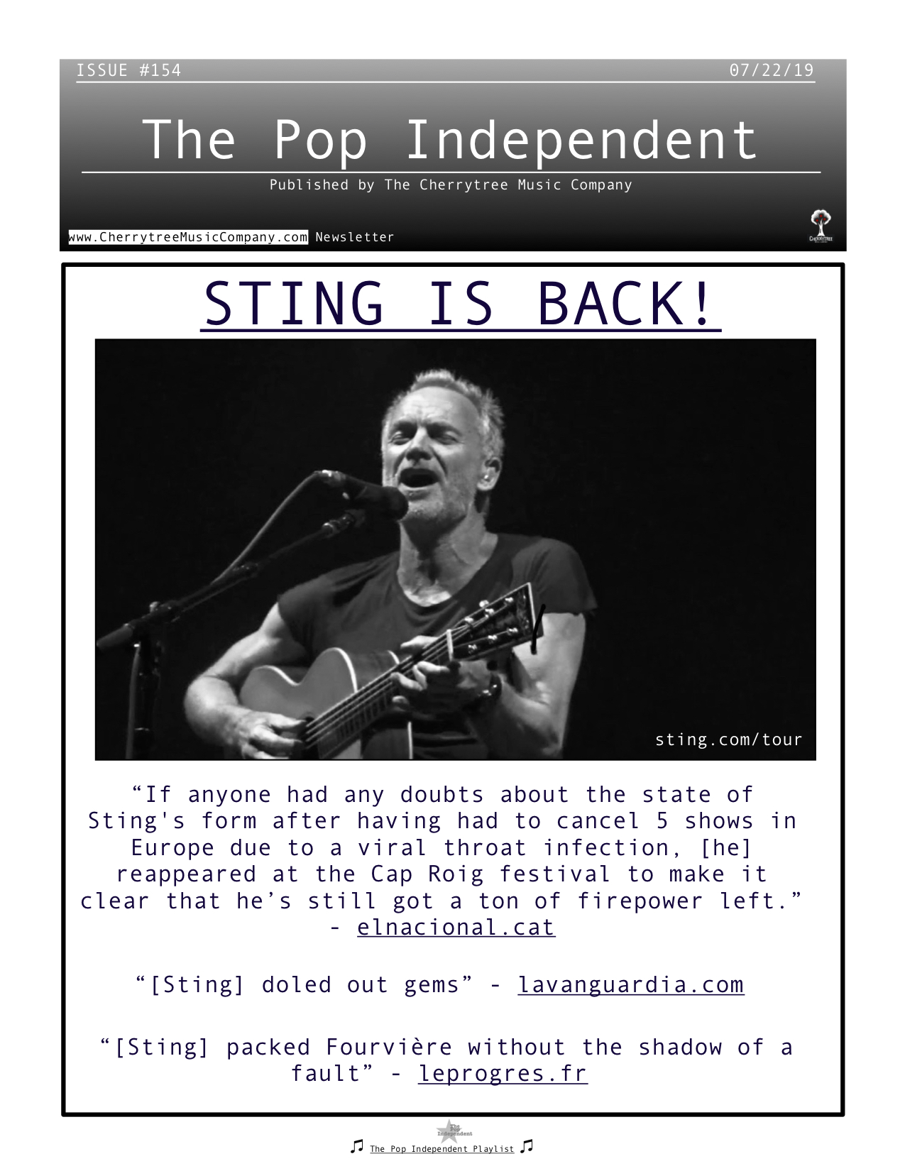 The Pop Independent, issue 154