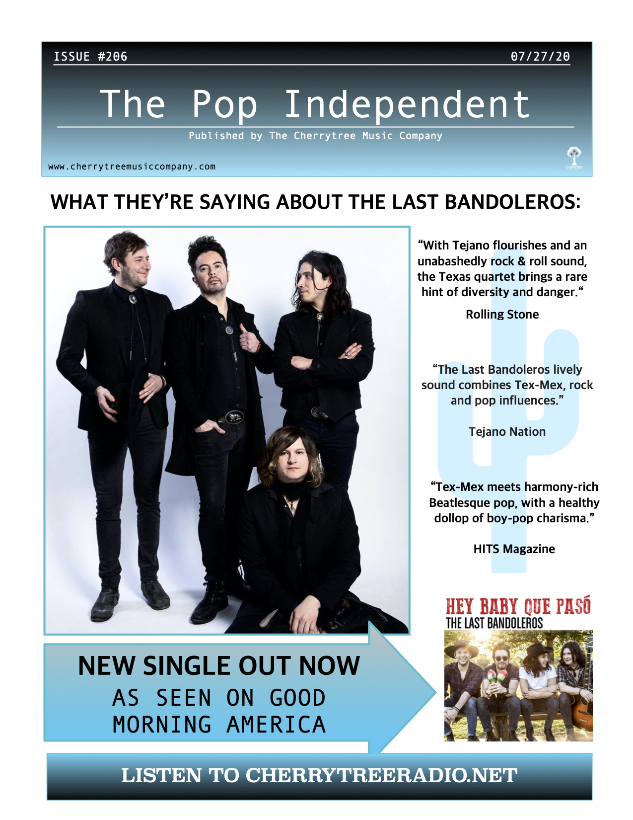 The Pop Independent, Issue 206