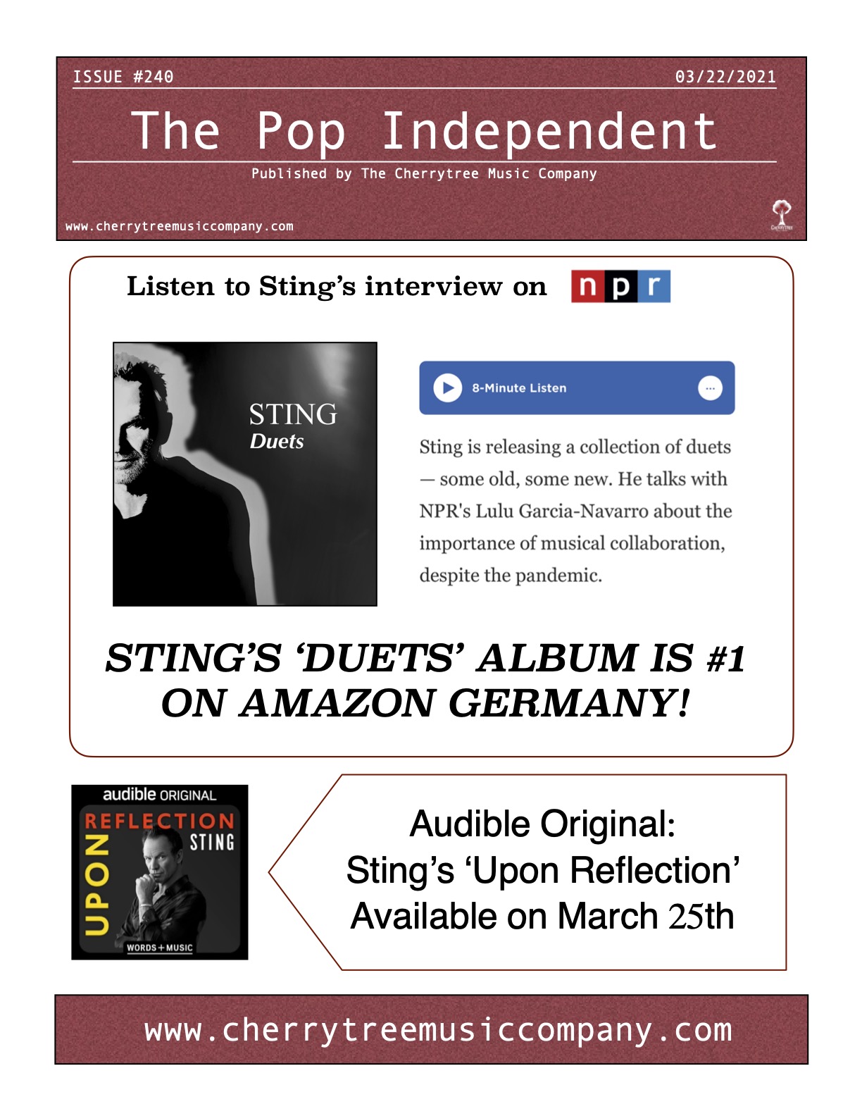 The Pop Independent, Issue 240