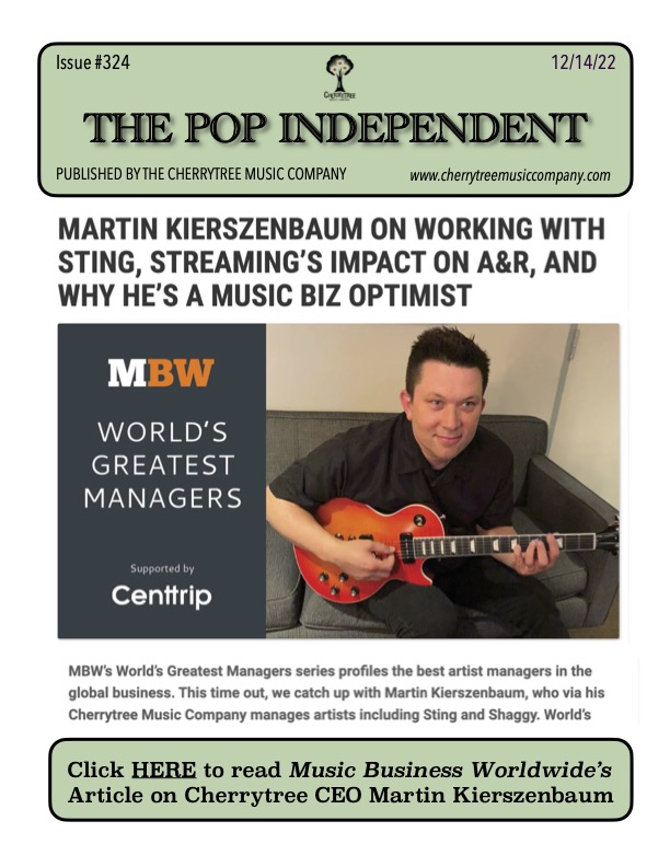 The Pop Independent, Issue 324