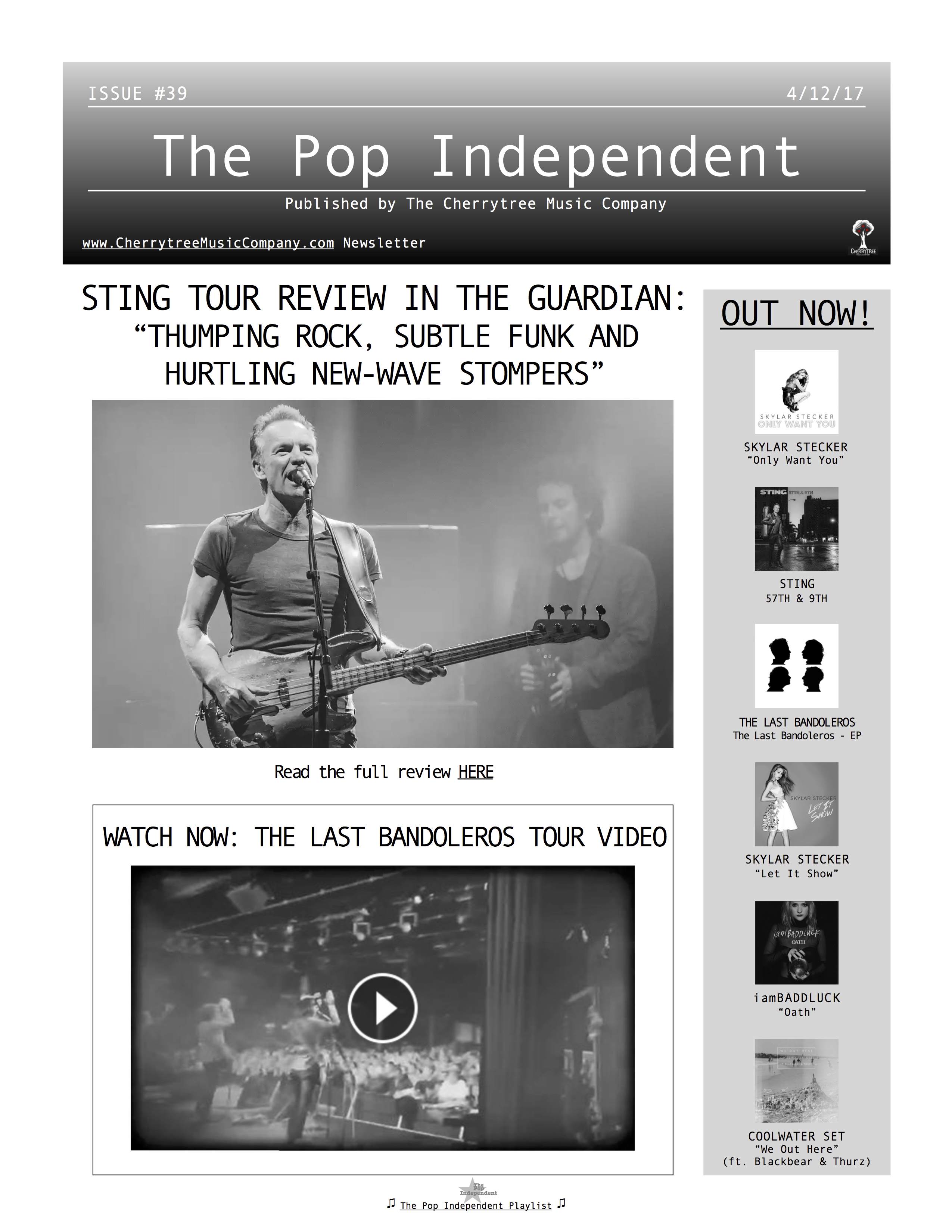 The Pop Independent, issue 39