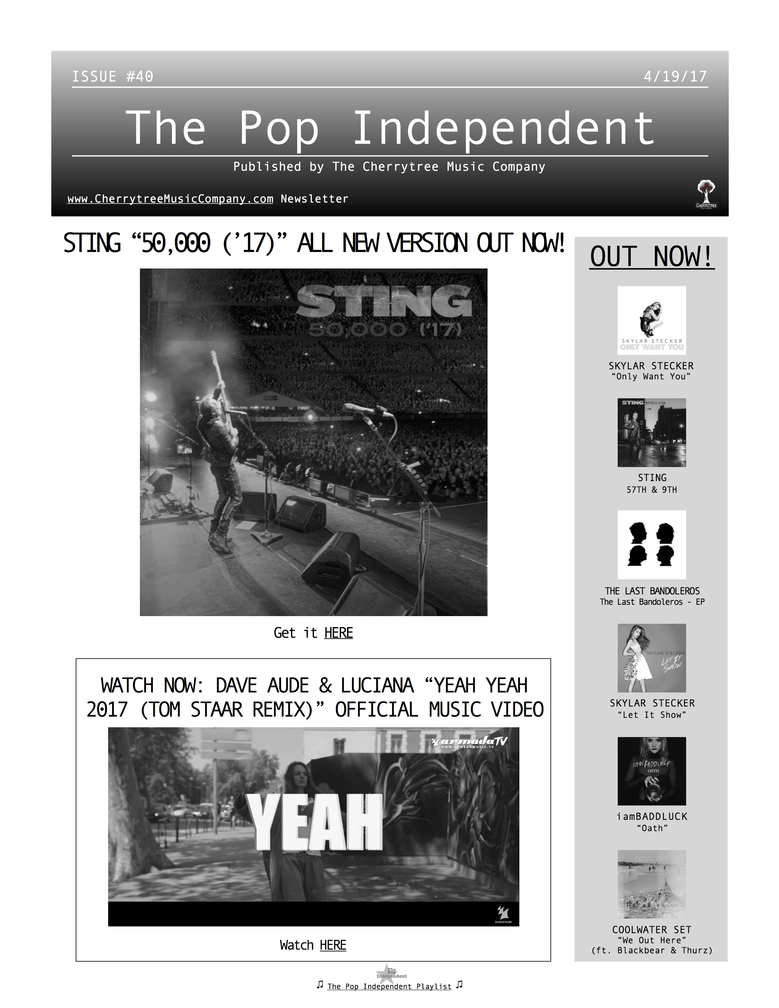 The Pop Alternative, Issue 40