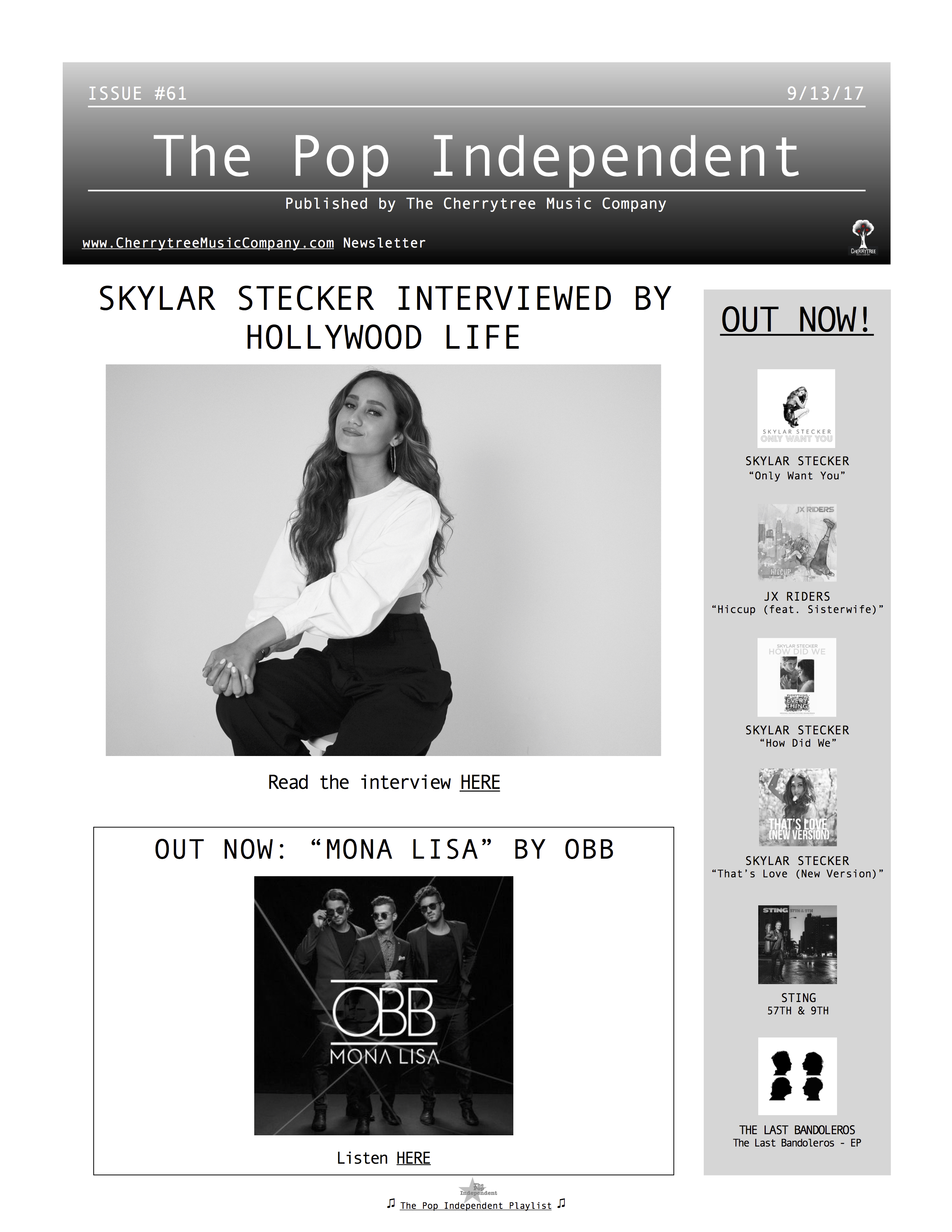 The Pop Independent, issue 61