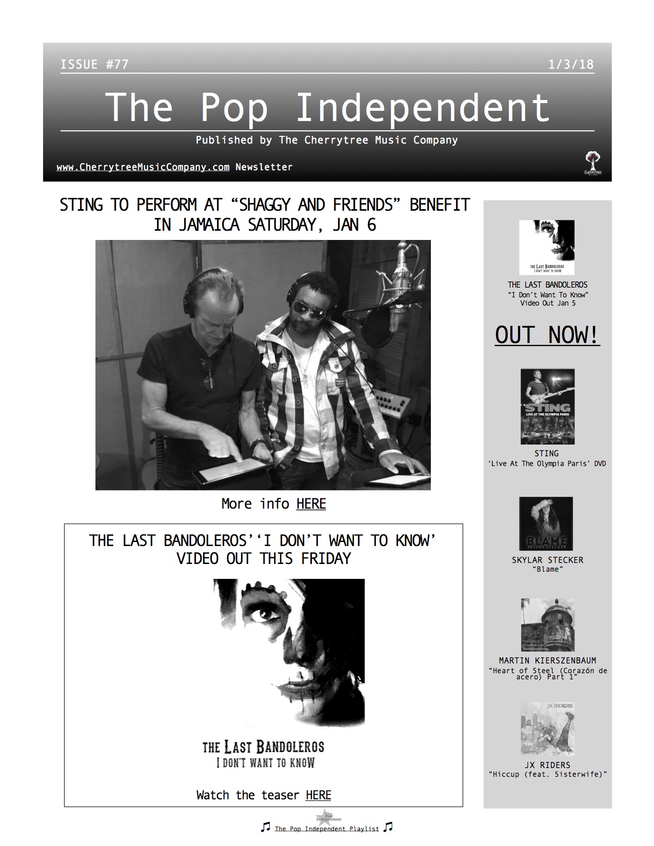 The Pop Independent, issue 77