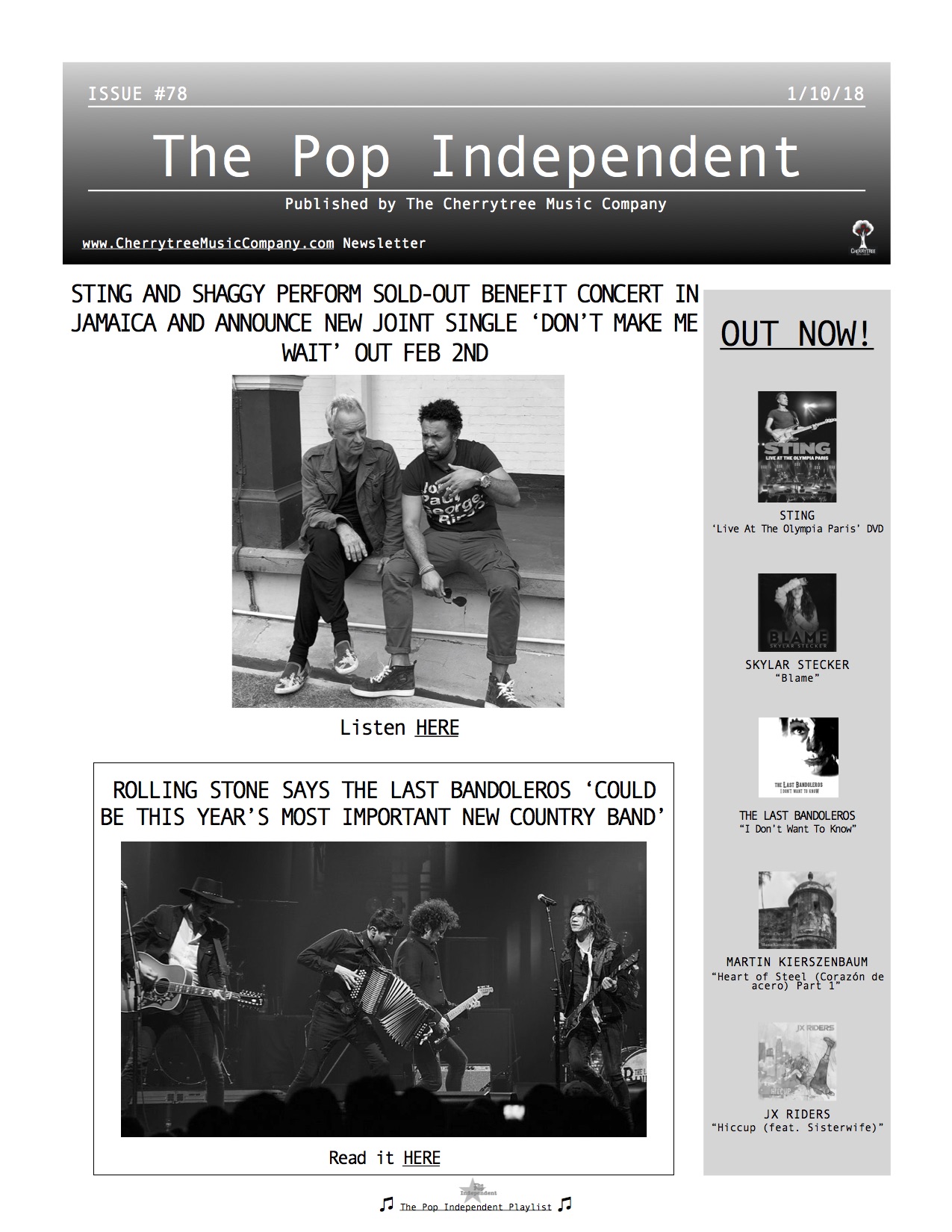 The Pop Independent, issue 78