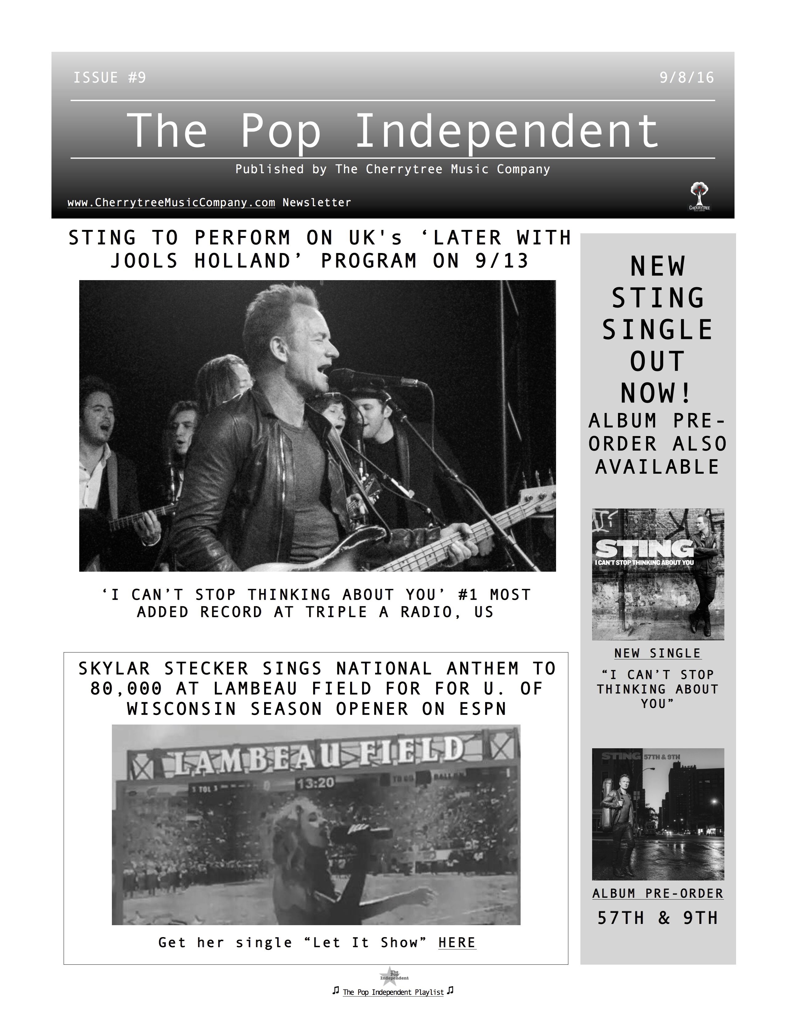 The Pop Alternative, Issue 9
